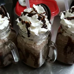 Oreo iced coffee