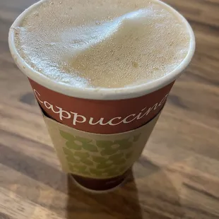 Crème Latte (double shot espresso with steamed heavy cream)