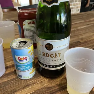 Mimosa with mixer...