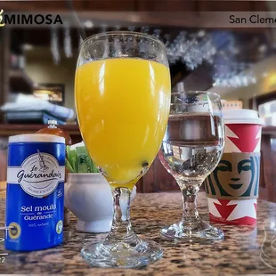 Fresh squeezed orange juice ($7)