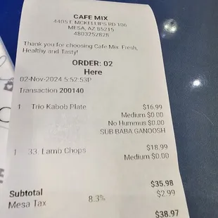 Price pretty darn good