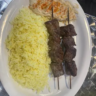 Lamb combo plate