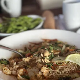 Thai noodles! So yummy