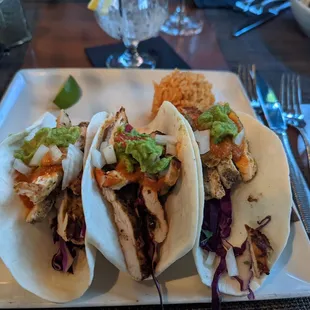 Chicken tacos