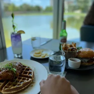Korean Fried Chicken &amp; Waffle