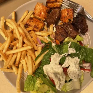 Kabob Plate - 2 Kabobs