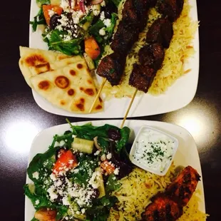 Steak Kabob Plate