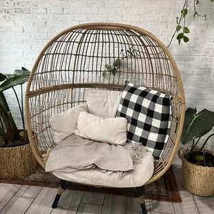 Cozy reading nest