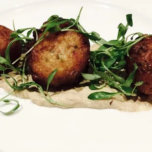 Shrimp and Grits Beignets