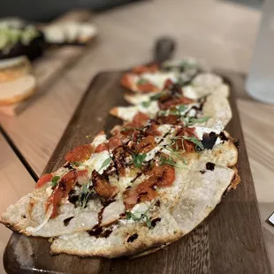 Burrata flatbread