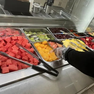 interior, salads