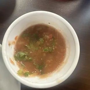 Salsa: VERY GOOD.