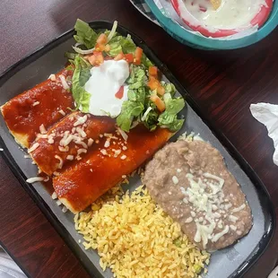 Enchiladas Rojas