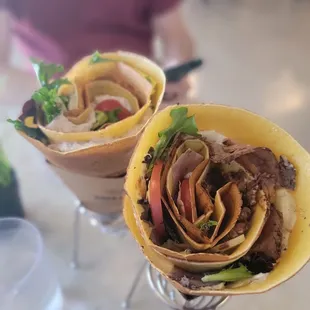 Tuna Santa Fe and Mr. Beef