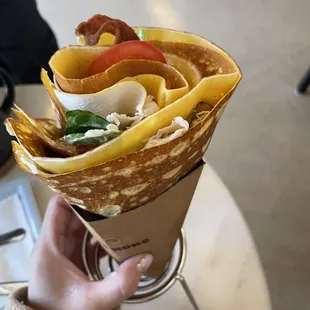 Turkey BLT Crepe