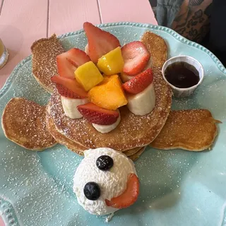 Mix Fruits Honu Pancake*