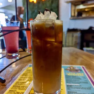 Iced Vanilla Whipped Latte