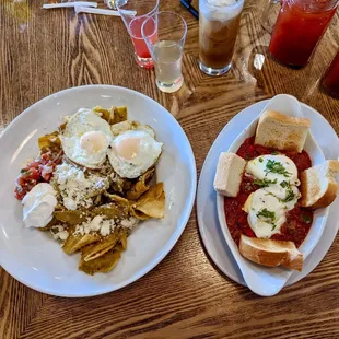 Chilaquiles &amp; Shakshuka