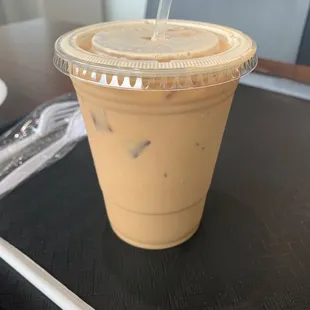 Iced Vanilla Latte