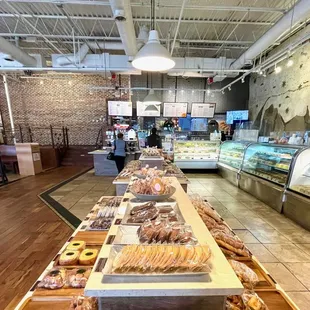 the interior of the restaurant