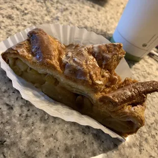 apple streudel!