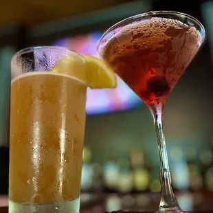 Happy hour 1/2 off all drinks by the glass