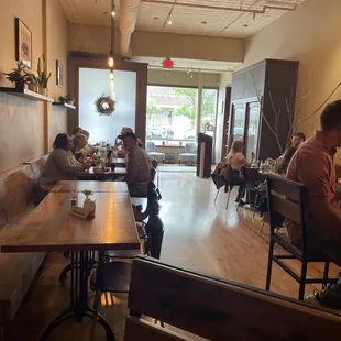 Small intimate cafe