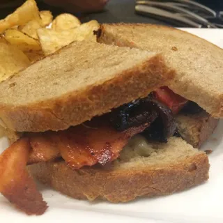 Grilled Smoked Salmon Sandwich