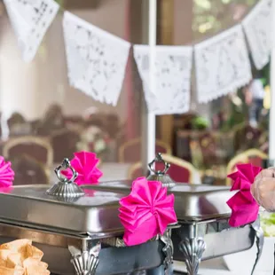 Set up was beautiful and professional--staff was excellent!