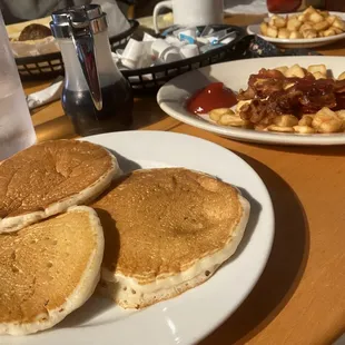 Silver dollar pancakes