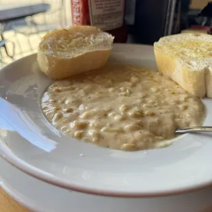 Shrimp and corn bisque