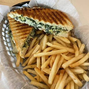 Spinach Artichoke Panini