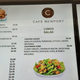 Inflation BusterMenu Prices!