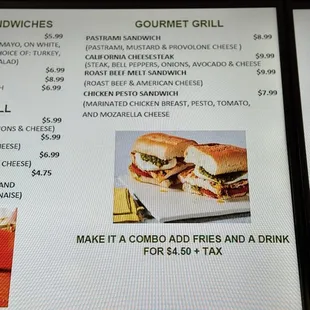 Inflation BusterMenu Prices!