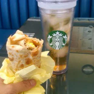 Sausage Burrito soooo good!