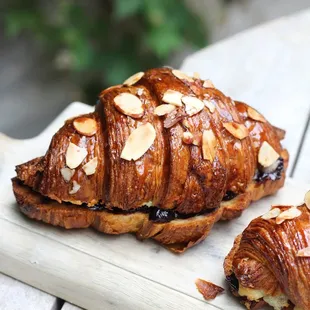 Raspberry Almond Croissant