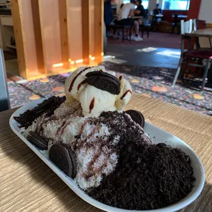 Oreo bingsu