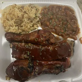 2 Meats with 2 Sides