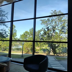view from our table