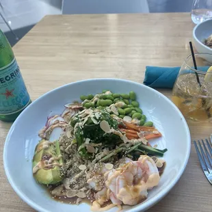 Spicy Shrimp Poké Bowl