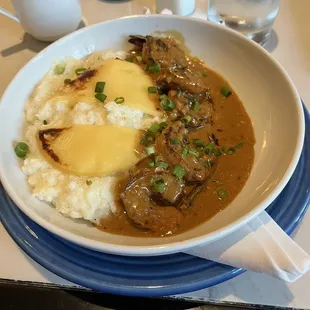 Bbq shrimp and grits