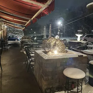 Patio &amp; parking