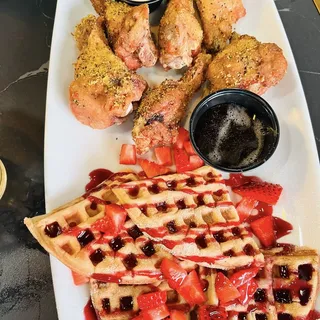 Nubian Chicken & Waffles