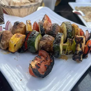 Vegetable skewer