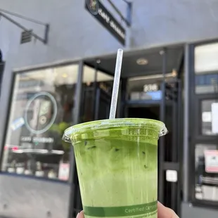 On the patio! Enjoying my drink! 5/29/24