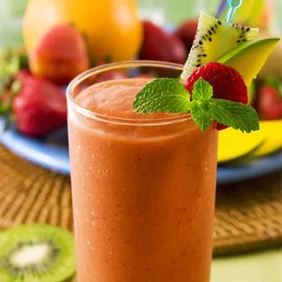 At Cafe Ole our 100% FRESH FRUIT smoothies meet the FDA's 100% fruit claim. giving you 5 servings of fruit in every 20oz serving!