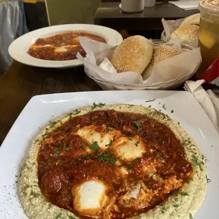 Shakshuka with Hummus