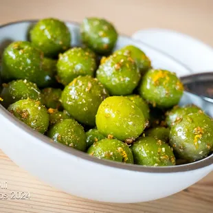 Warm Marinated Olives