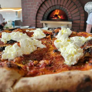 Pomodoro with stracciatella