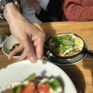 Baked eggs (rating: 4/5)